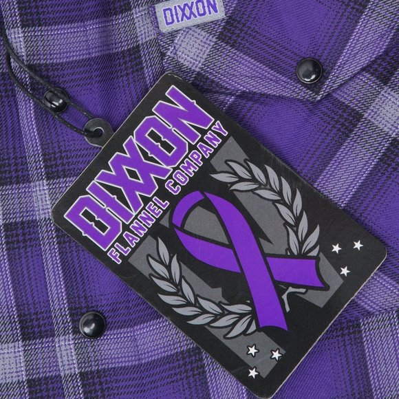 DIXXON - BRAXTON Flannel Shirt - Men's LARGE Tall - Picture 2 of 8